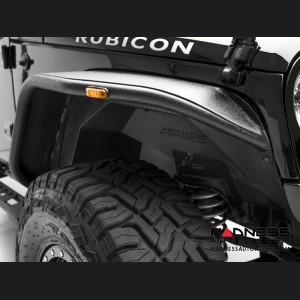 Jeep Wrangler JL Inner Fender Liners - Front - Carbide Black Powdercoat